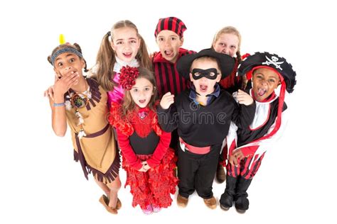 Kids in costumes stock photo. Image of lifestyle, childhood - 76183700