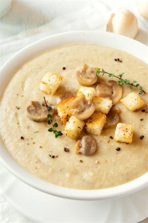 Keto Cream Of Mushroom Soup Myketoplate