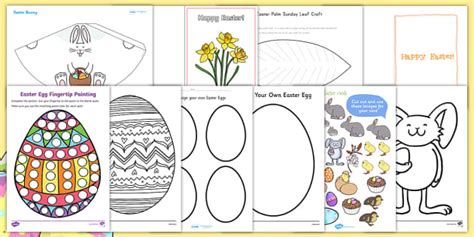 Easter Crafts for Kids | Activity Pack | Primary - Twinkl