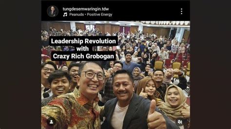 Tung Dasem Waringin Unggah Foto Bersama Crazy Rich Joko Suranto