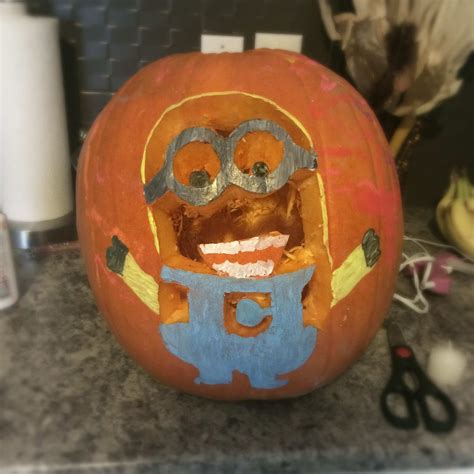 Minion Pumpkin Carving Templates