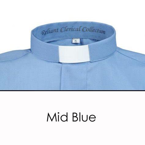 Men S Reliant Clerical Shirt 1 25 Collar Grace Church Supplies