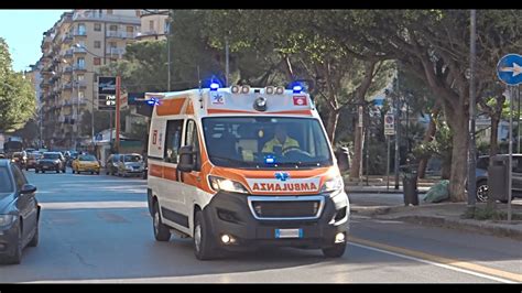 Hd Doppia Sirena Ambulanza Ambulanza Sicilia In Sirena