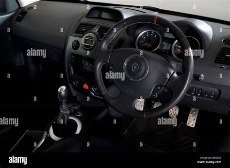 2007 Renault Megane Sport interior Stock Photo - Alamy