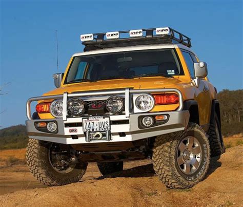 ARB 3420210 Deluxe Winch Front Bumper With Bull Bar For Toyota FJ