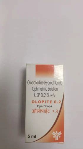 Olopatadine Ophthalmic Eye Drops At Rs 105 00 Piece Olopatadine