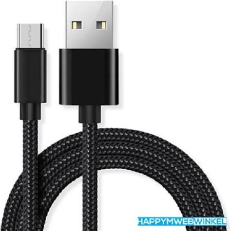 Micro Usb Kabel Oplaadkabel Ps4 Voor Controller 2 Meter Nylon Bol