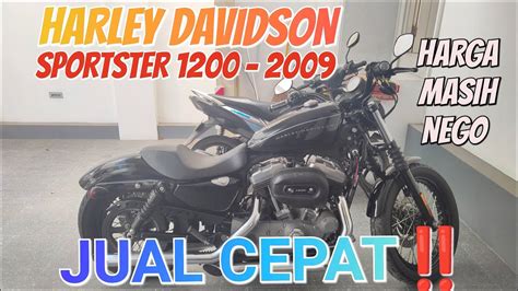 Jual Cepat Harley Davidson Sportster 1200 2009 Harga Murah Masih