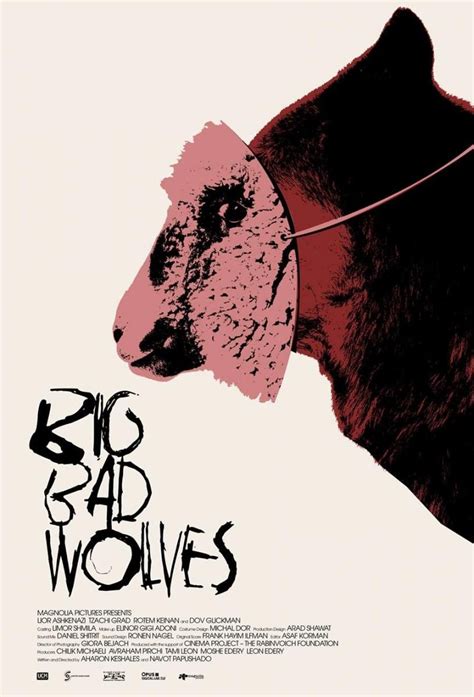 Big Bad Wolves Póster De Cine Carteles De Películas Big Bad Wolf