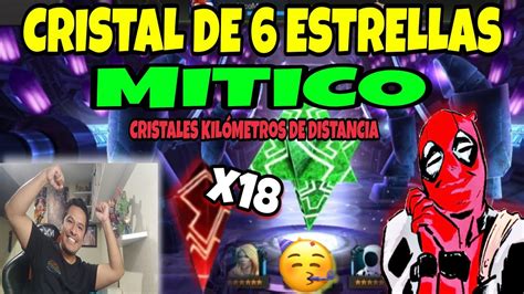 Cristal Mitico De 6 Estrellas Y 18 Cristales KilÓmetros De Caballero 6 Y 5 ⭐ Mcoc Youtube