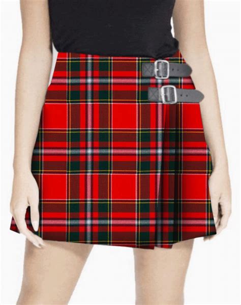 Drummond Of Perth Modern Tartan Kilt For Women