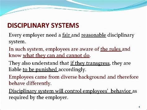 Chapter 11 Employee Rights And Discipline 1 Introduction