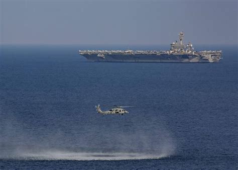 美航母進東海，補給艦在長江口外海，東部戰區軍演，林肯號已遠離 每日頭條