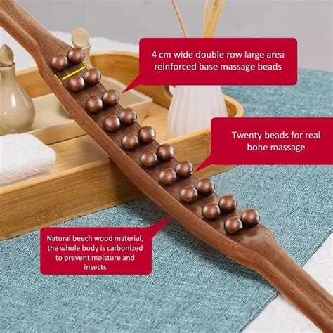 20 Beads Massage Stick Can Relax The Whole Body Exercise Relieve Body Soreness Fatigue