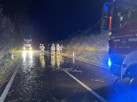 Unwetter Sorgt F R Zahlreiche Feuerwehreins Tze Bezirk Urfahr Umgebung