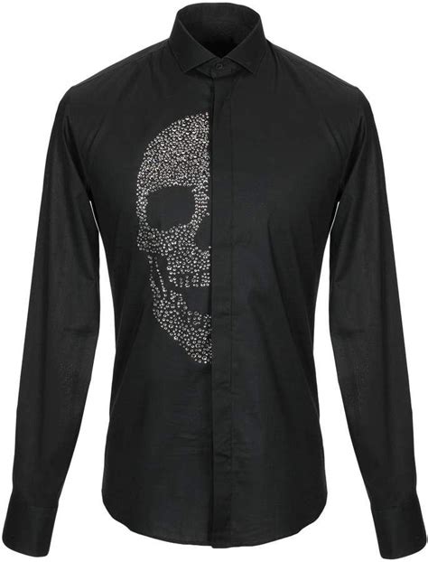 Philipp Plein Shirts Philipp Plein Shirt Long Sleeve Tshirt Men