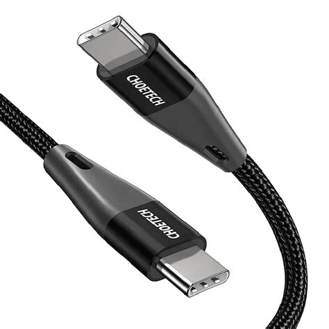 Choetech PD 60W USB C To USB C Cable 1 2M CHT XCC 1003 Technology Valley