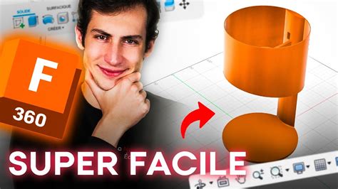 Débuter sur FUSION 360 Tuto FACILE et RAPIDE YouTube