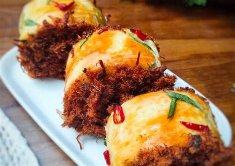 Resep Floss Roll Bun Roti Gulung Abon Oleh Ummu Azzam Cookpad