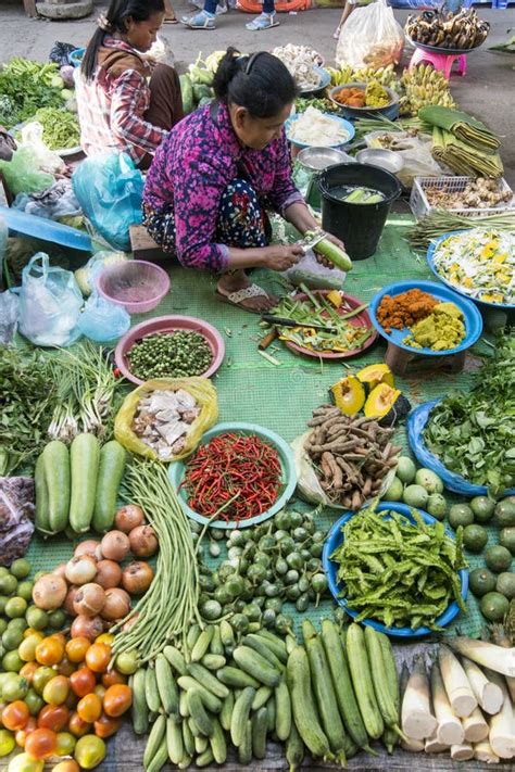 Cambodia Battambang Market Psar Thmei Editorial Photography Image Of