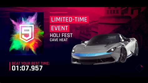 ASPHALT 9 LEGENDS HOLI FESTCAVE HEAT AUTOMOBILI PININFARINA