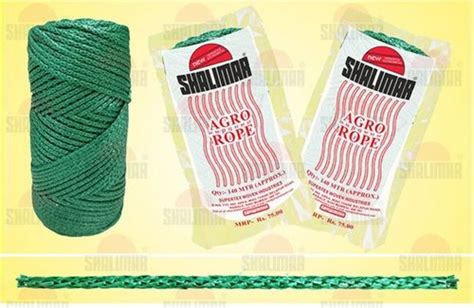 Green Virgin Uv Stabilized Agricultural Hdpe Ropes For Shade Net