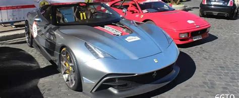 Silver Ferrari F12 Trs Is Loud Beautiful And Unique Autoevolution