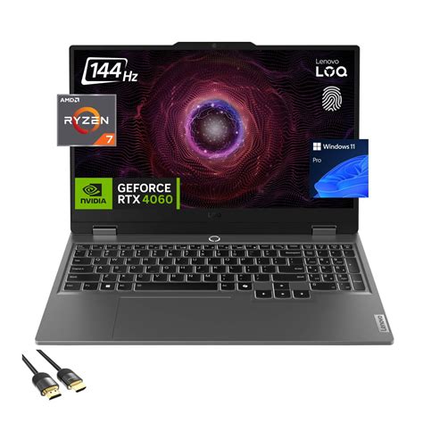 Lenovo LOQ Gaming Laptop 15 6 FHD 144Hz Display AMD Ryzen 7 7435HS