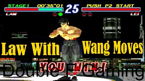 Law With Wang Best Moves Gameplay Tekken 2 Arcade Version Remake