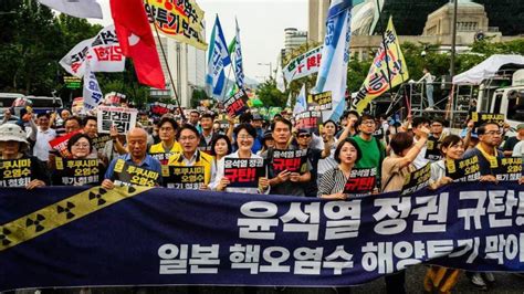 Rejet des eaux de Fukushima en mer le Japon dénonce du harcèlement