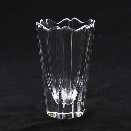 LARS HELLSTEN VAS Glas Orrefors Signerad 1900 Tal Glas