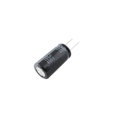 Capacitor Electrolítico Th De 100uf 400v 33mm X 19mm Aelectronics