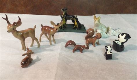 Lot Detail Vintage Miniature Porcelain Animals