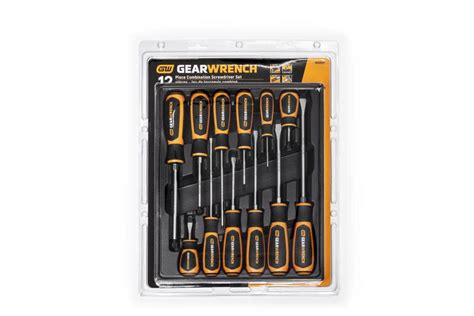 Gearwrench Pc Phillips Slotted Dual Material Screwdriver Set H