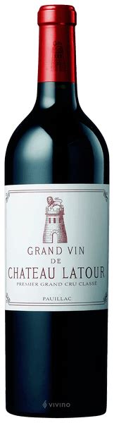 Ch Teau Latour Grand Vin Pauillac Premier Grand Cru Class Vivino Us