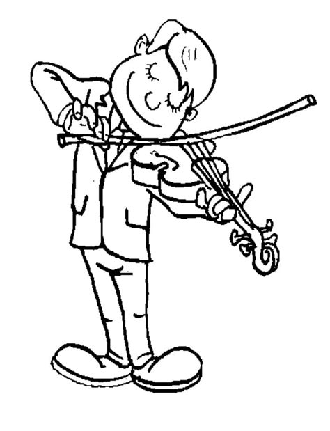 Coloriage Violon à imprimer sur ColoriageEnfant