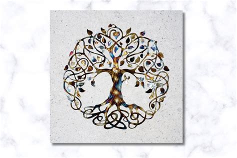 Tree Of Life Poster Tree Of Life Canvas Spiritual Artwork Wall Art