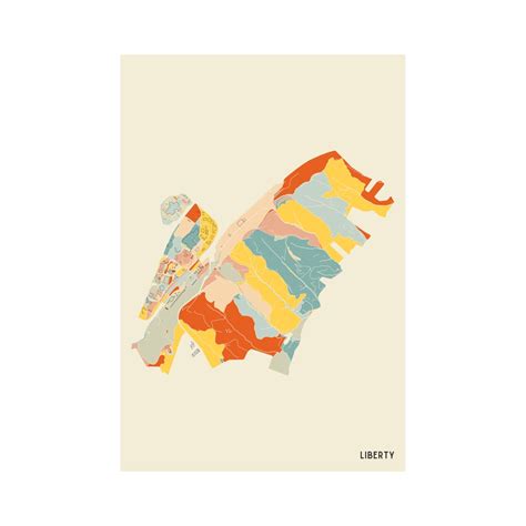 LIBERTY UNIVERSITY CAMPUS Map Fine Art Giclée Print Museum Quality - Etsy