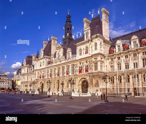 Hôtel De Ville City Hall Place De Ihôtel De Ville Paris Île De