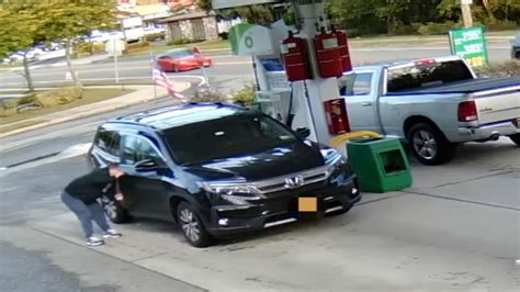 Video Shows Man Stealing Purses As Women Pump Gas In Suffolk County