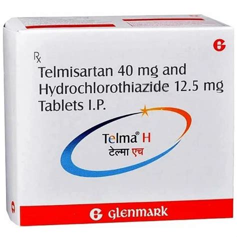 Telma H Telmisartan Hydrochlorothiazide Tablet 40 Mg 12 5 Mg