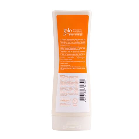 Belo Intensive Kojic Tranexamic Acid Whitening Body Cream W Spf