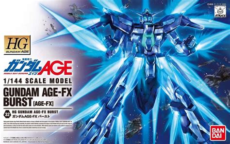 Hg Gundam Age Fx Burst Bandai Gundam Models Kits Premium