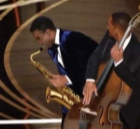 Will Smith And Chris Rock Doing A Little Duet Performance Lingling40hrs