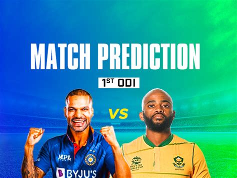 India Vs South Africa 1st Odi Win And Toss Prediction Match Prediction