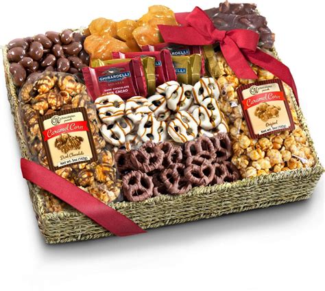 Chocolate Caramel And Crunch Grand Gift Basket Amazon It Alimentari