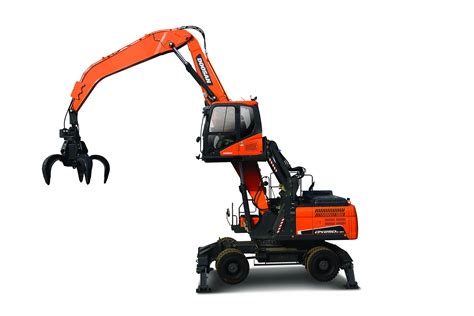 New Doosan Dx250wmh 5 Material Handler Uk Plant Operators