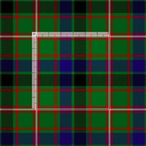 Scottish Clan Reid Tartan Plaid Fabric Plaid Fabric Scottish Clans