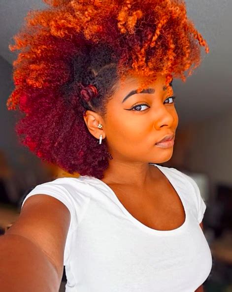 10 Short Natural Hair Color Ideas African American - Short Hair Color ...