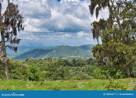 Nature And Landscape Of National Park Miraflor In Nicaragua Latin